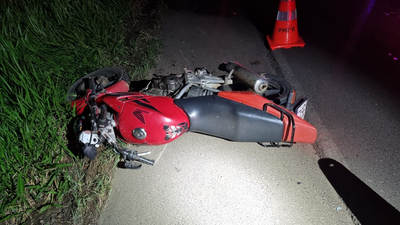 Condutor de moto morre em acidente na PR-483