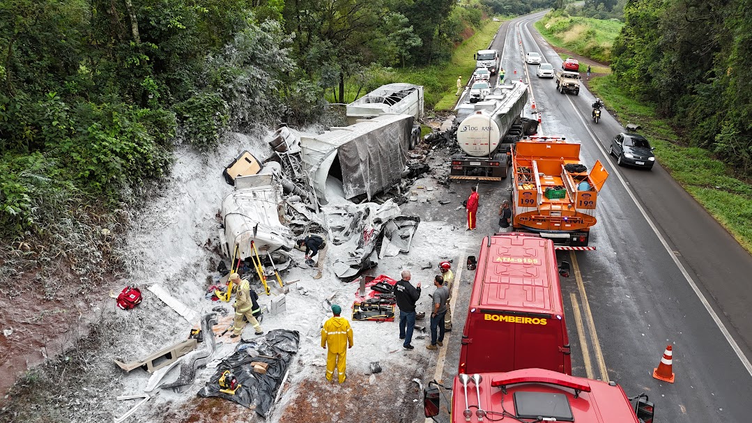 Cresce número de mortes em acidentes nas rodovias federais do Paraná
