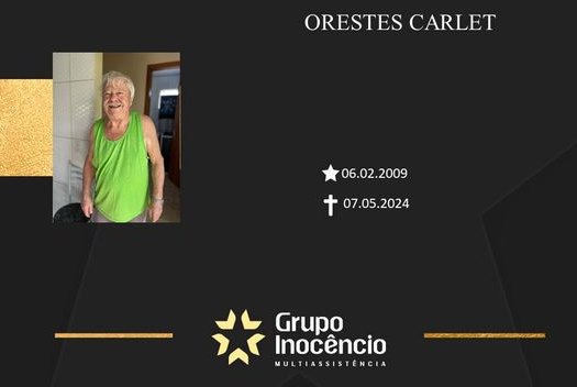 Francisco Beltrão: Familiares informam o falecimento de Orestes Carlet