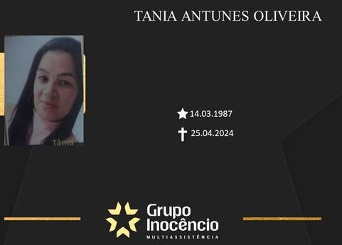 Francisco Beltrão: Familiares informam o falecimento de Tania Antunes de Oliveira