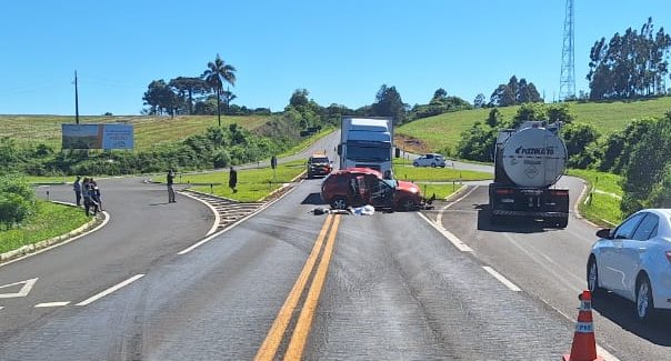 Adolescente vítima de acidente na BR-280 é identificada