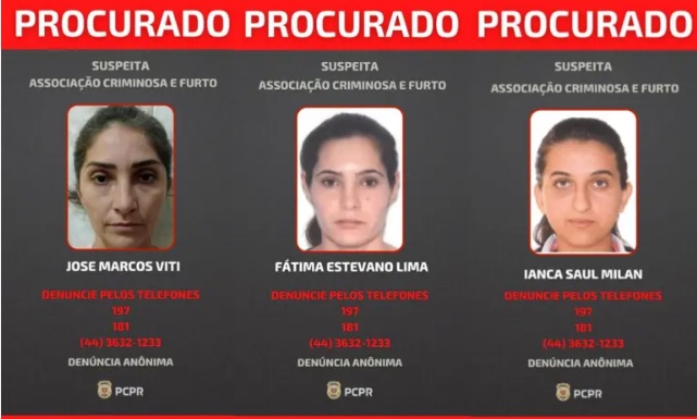 Polícia Civil procura mulheres que aplicaram "golpe da oração" em idosa de 83 anos