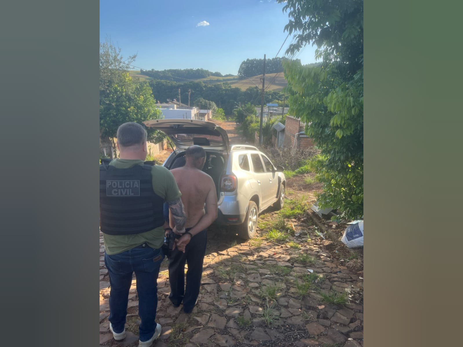 Homem é preso suspeito de estuprar criança de 3 anos