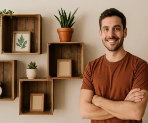 5 ideias para transformar caixas de madeira em nichos decorativos