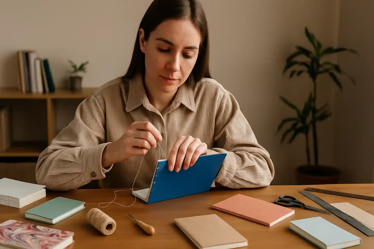 DIY Como fazer cadernos e blocos de anotações artesanais