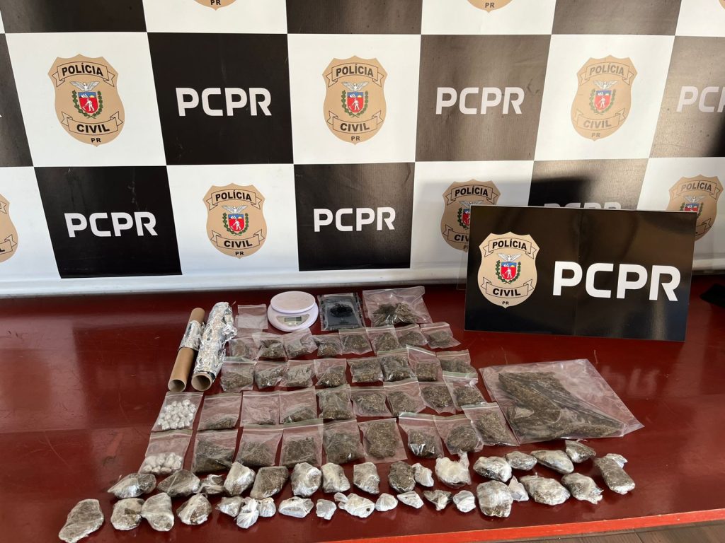 Polícia Civil apreende adolescente com diversas porções de drogas 