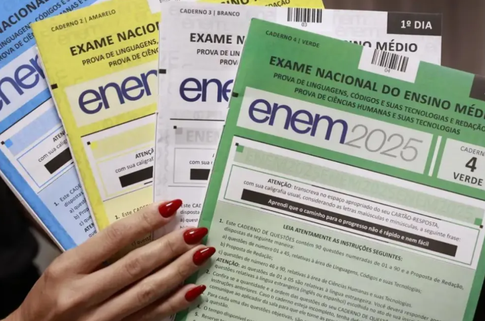 Resultados do Enem 2025 serão divulgados em 16 de janeiro