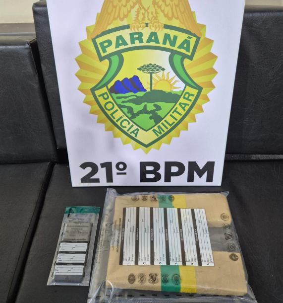Choque prende homem com quase 2 kg de maconha em Francisco Beltrão
