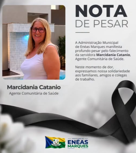 Enéas Marques lamenta morte de servidora pública