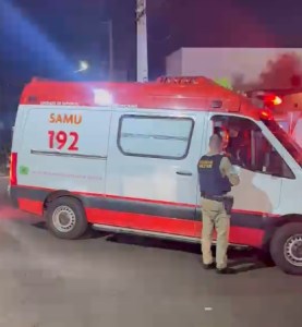 Mulher e socorrida em estado grave após ser esfaqueada em Francisco Beltrão